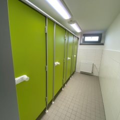 Marie-Curie-Realschule plus: WC Trennwände