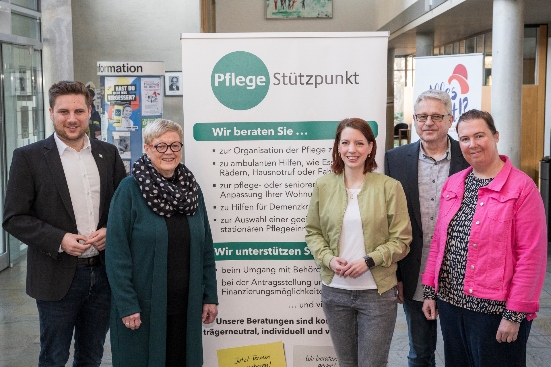 Die Beteiligten freuen sich über das neue Angebot.